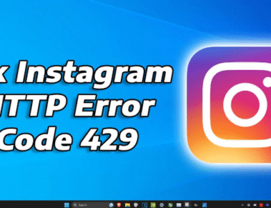 HTTP Error 429 Instagram